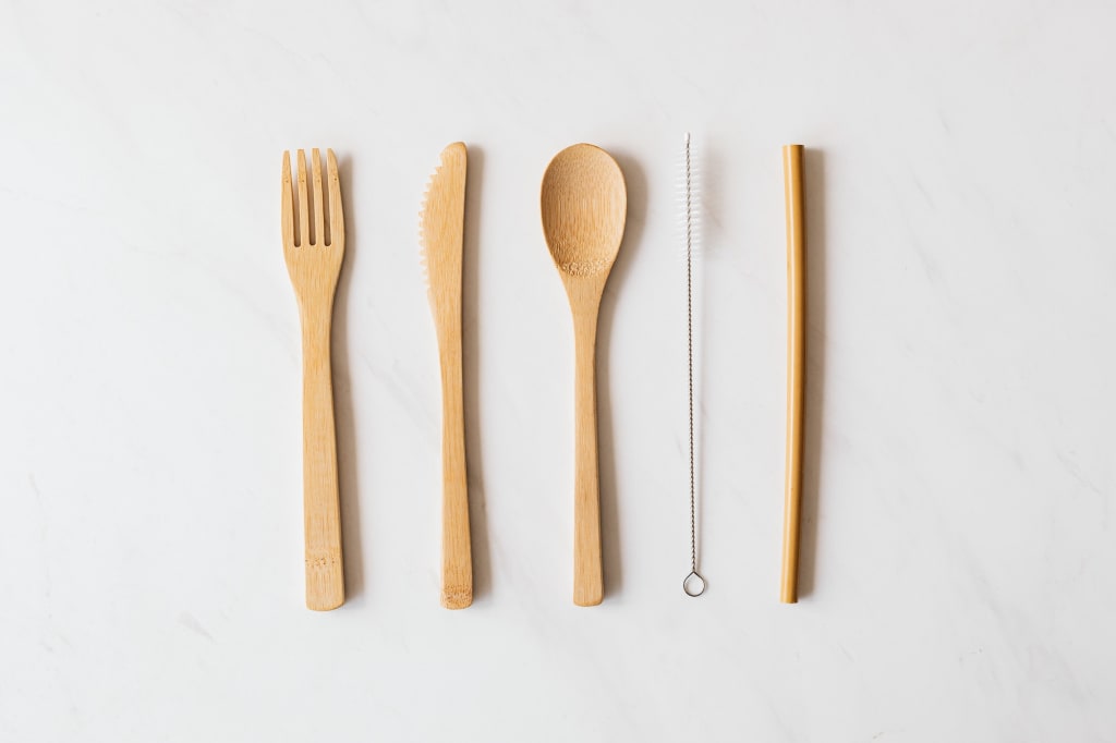 bamboo cutlery